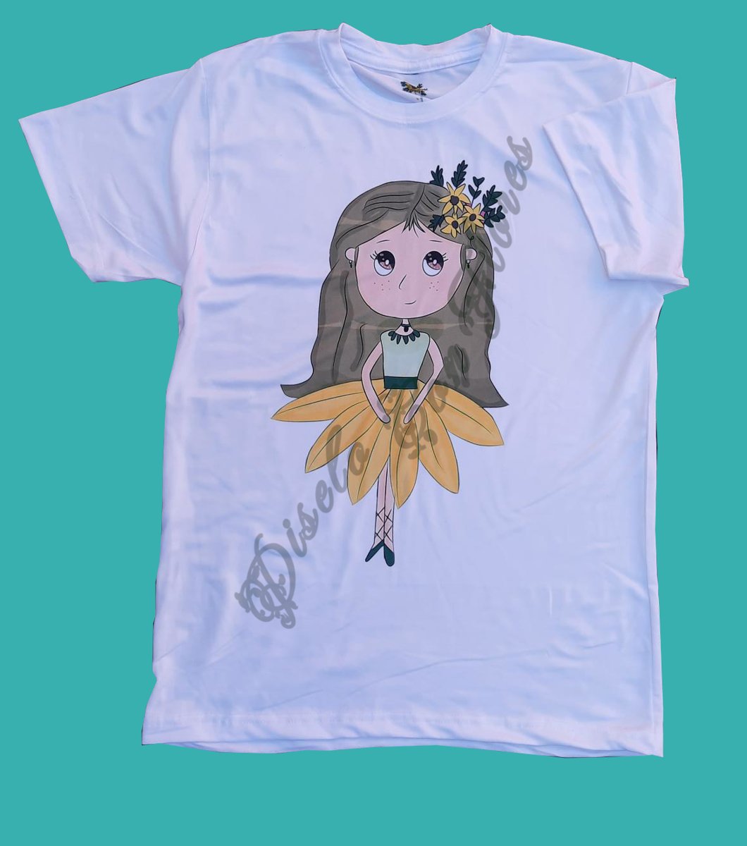Niña Girasol (blanca)
